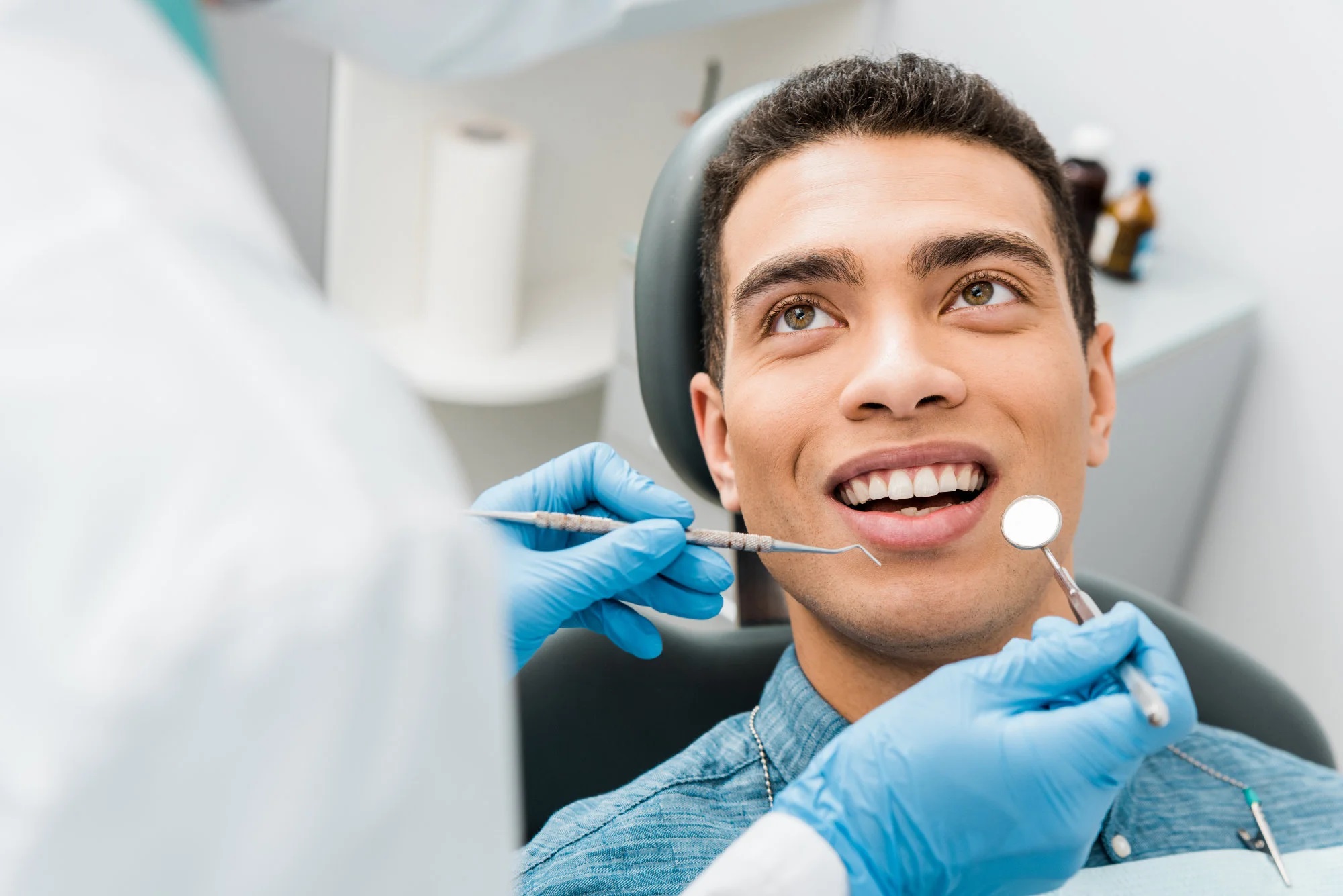 Dental examination at Sprotbrough Dental Practice